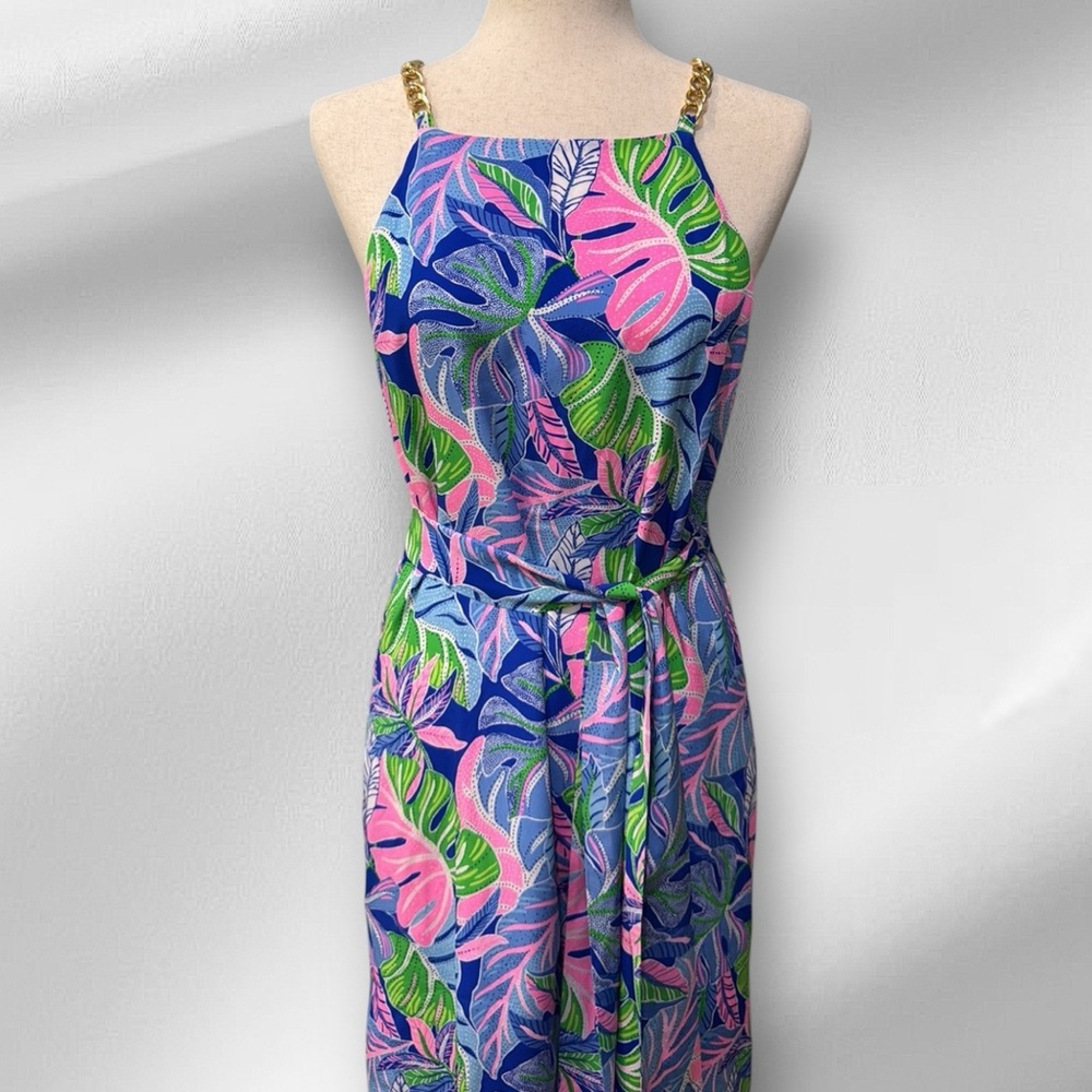 Lilly Pulitzer Joannah Silk Midi Dress - Picture 3 of 13